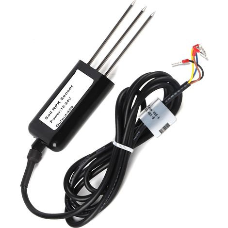 ‌GARRYFIZH Sonde de Sol Portable avec Détection NPK et Humidité - Plage 0-1999mg/kg - Idéale pour Jardin et Ferme‌