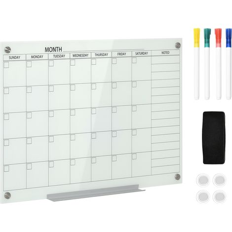 Porte-stylo avec 4 marqueurs et gomme 90 x 60 cm (1/5)