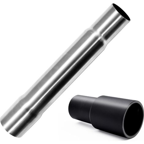 Adaptateur pour Aspirateur Eau Adaptateur de Tuyau d'aspirateur 32mm et Tube en Acier Inoxydable Connecteur Embout Aspirateur Eau Adaptateur Suceur Aspirateur Accessoire pour Aspirateur (1/5)