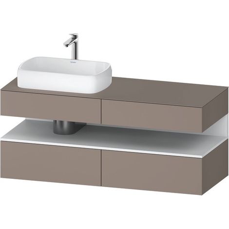 DURAVIT QA4765018430010 QTG KWTU WH Évier 1400x550x600 bs. Mt.