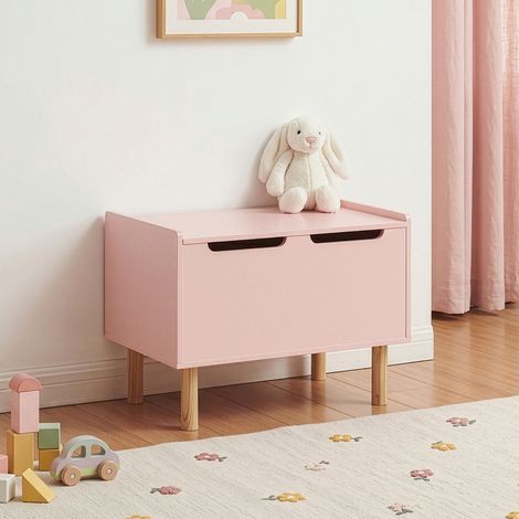Spielzeugkiste Virer 60x40x45 cm Rosa [en.casa] (1/5)