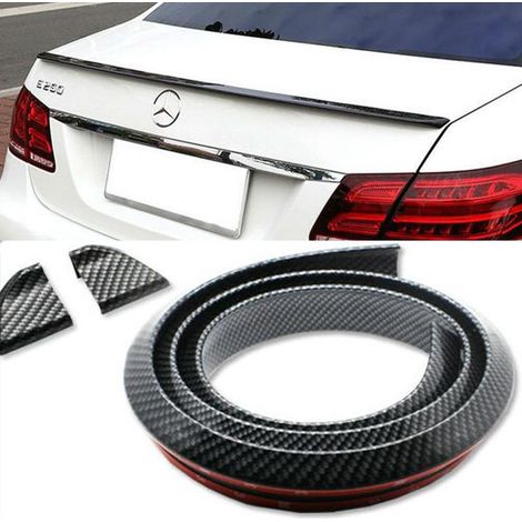 Protezione Universale labbro auto spoiler posteriore modello carbonio (1/5)