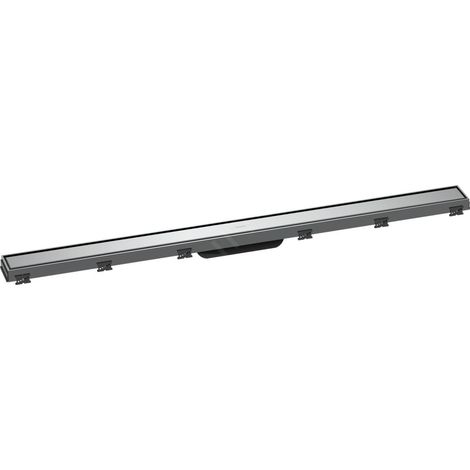 Caniveau de douche RainDrain Match avec cadre réglable en hauteur 1000mm chromé (1/4)