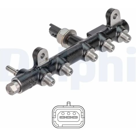 Tube de distributeur, carburant Delphi Technologies 28285170-12B1 CITROËN