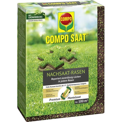 COMPO SAAT® Nachsaat-Rasen für 100 m² - 2 kg