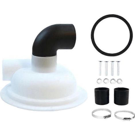 Cyclone filtre Woodworking Dust collecteur avec Elbow DIY Chipboard cyclone Separator couvercle Construction pour asp. (1/5)