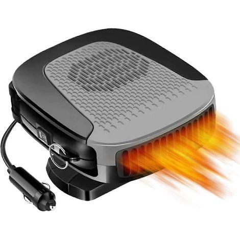 Compatible avec le chauffage de voiture portable 12V 150W, combinant les modes de ventilation chauffante et refroidissante, le dégivreur de pare-brise et le chauffage de voiture KNS. (1/5)