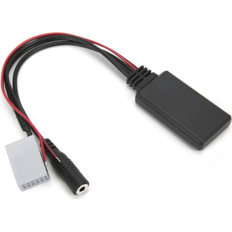 Adaptateur micro mains libres Bluetooth RD4 pour autoradio Peugeot (12 broches), compatible musique, AUX et appels. (1/5)