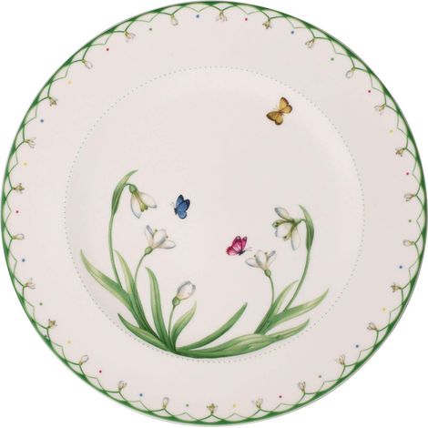 Villeroy & Boch Colourful Spring Segnaposto, Porcellana Premium, Bianco Multicolore (1/3)
