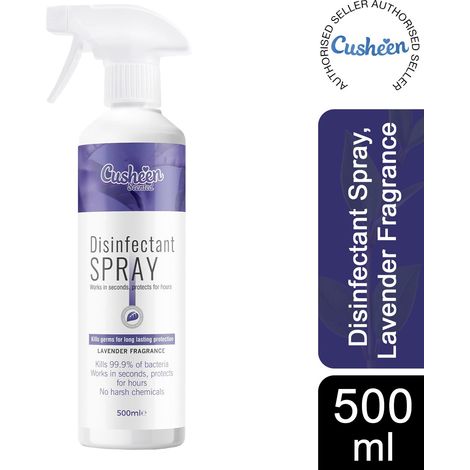 Cusheen Lavender Scented Disinfectant Spray , 500ml (1/5)