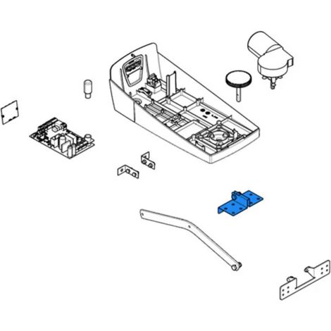 came pièce détachée étrier fixation porte ver 119rie146 (1/3)