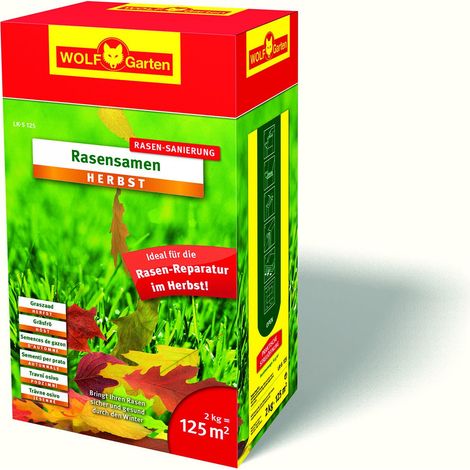 Wolf-Garten 3835050 LK-S 125 Semente Autunno, 33x13x39 cm