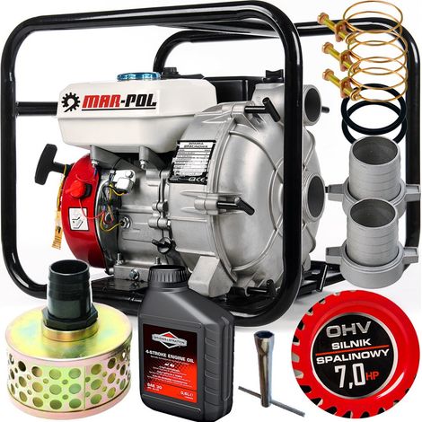 Motopompe 7cv avec accessoires 60M3-h
