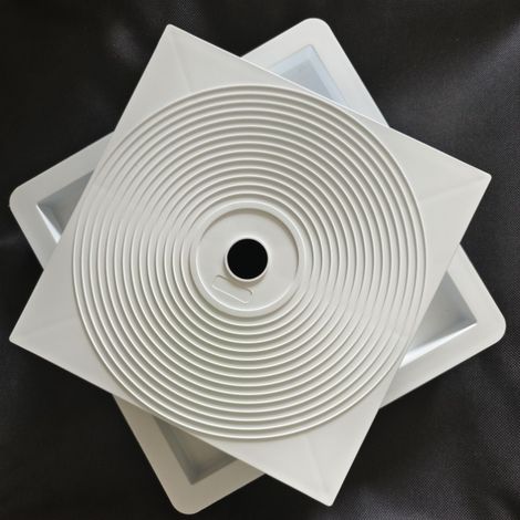 Universal top cap for Hayward 1091LX skimmer, medium extension collar for skimmer and top cap (1/5)