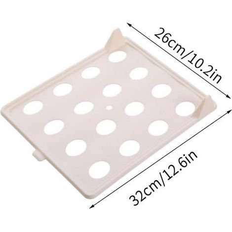 ALLIANDISPlanche de rangement pour placard, 10 pièces, pour T-shirt et vêtements, dossier Anti-rides, support de rangement pour vêtements, planche pliante Beige (1/3)