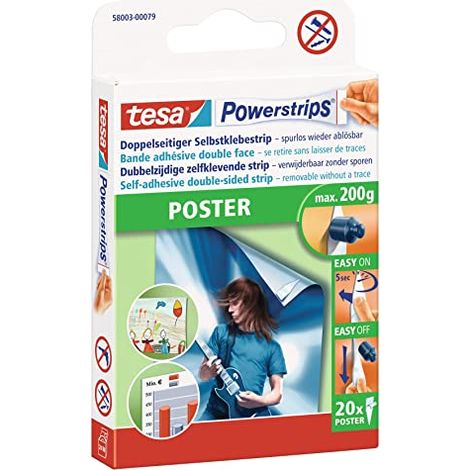 tesa POWERSTRIPS POSTER 20x (1/4)
