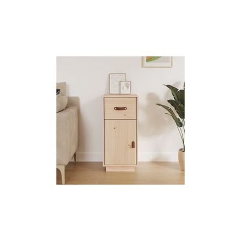 Buffet 34x40x75 Bois massif de pin (1/5)