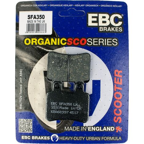 Pastiglie freno per scooter EBC SFA350 (set per 1 disco) (1/2)
