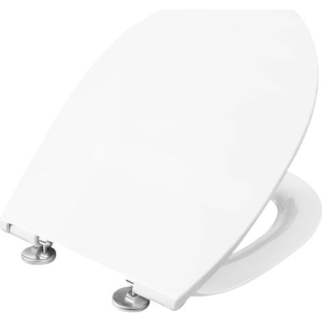 Cornat Abattant de WC avec systeme d'abaissement automatique et amovible pour le nettoyage, German Engineering, 1 piece, universel, blanc, KSPREMSC500 (1/5)