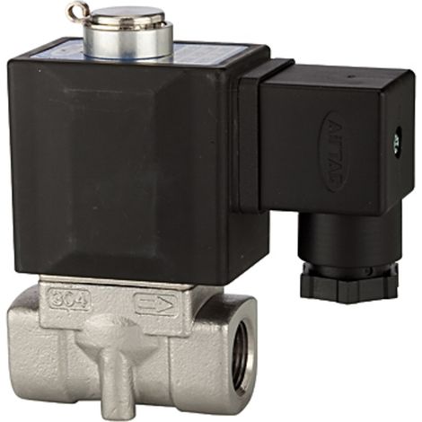 Riegler 2/2-Wege-MV., ES, NO, direktg., 24 V DC, G 1/8, PN 0-20 bar (1/3)