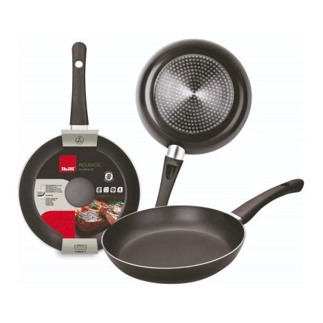 Ibili Indubasic sartén para paella 18 cm negro aluminio