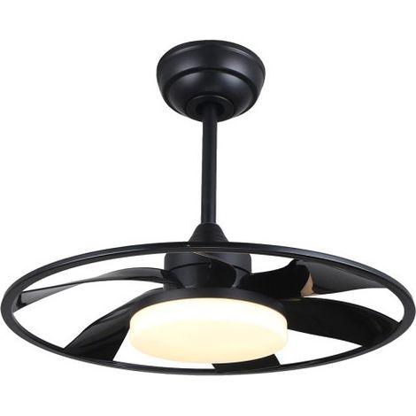 Ventilatore da soffitto DC Celsius 26W Nero 6 Pale (1/2)