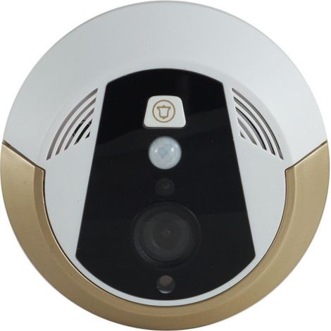 Trade Shop - Wi Fi Inalámbrico Smartphone Sensor Pir Graba Sd Timbre Inteligente - (1/4)