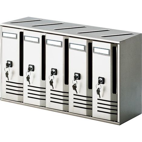 Cubo C5 Blocchiera Argento ALUBOX (1/3)