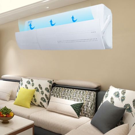 Déflecteur coupe-vent rétractable anti-froid direct pour climatiseur enfant n° 2 (1/5)