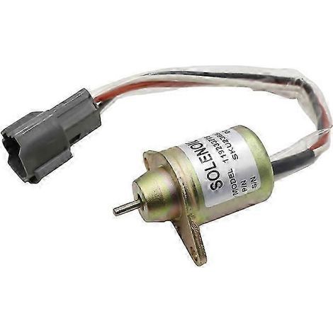 Électrovanne d'arrêt de carburant pour générateur de tracteur YANMAR JOHN DEERE 119233-77932 (1/5)
