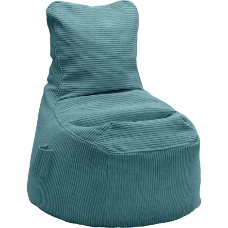 Mömax Sitzsack Cortona Cord Petrol (1/4)