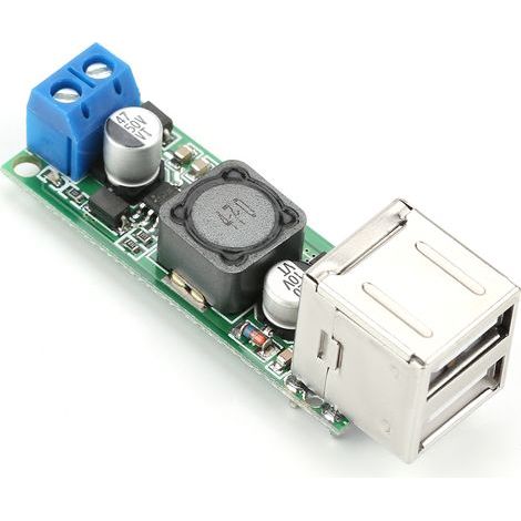 DC-DC 6-35V auf 5V 3A Dual-USB-Abwärtswandlermodul. (1/5)