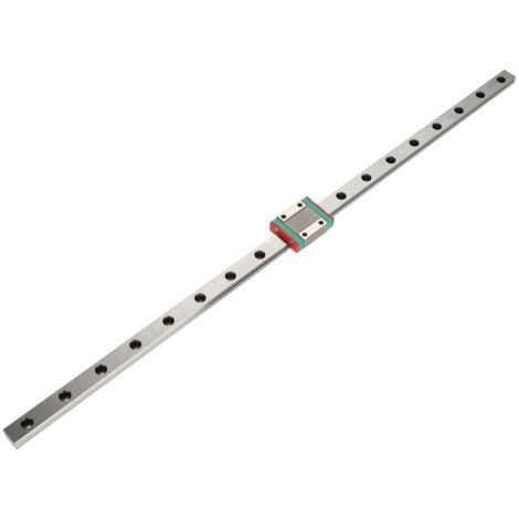 1 bloc de guidage linéaire miniature LML12B de 12 mm de largeur (450 mm) (1/5)