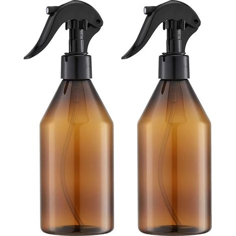 Ensemble de flacons vaporisateurs transparents de 300 ml - Idéal pour les brumes capillaires et plus encore (1/5)