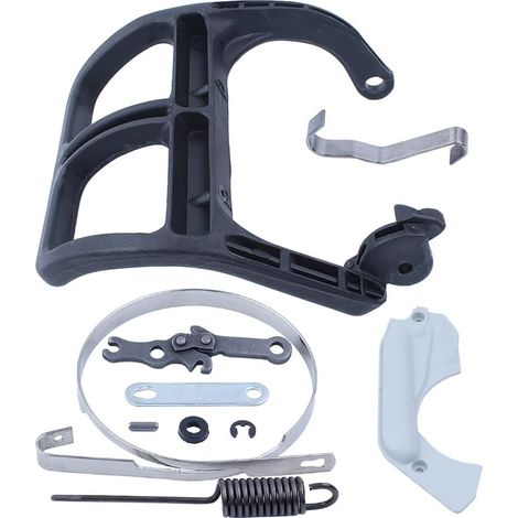 Kit de réparation du capot de la poignée du frein de chaîne pour tronçonneuse Stihl 017 018 MS170 MS180 pièces 1130 792 9100 1130 021 1100 1123 160 5400 (1/5)