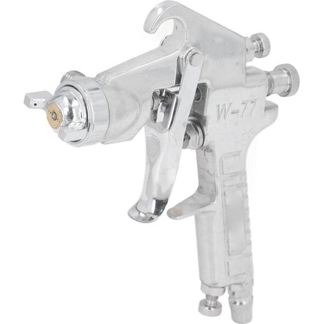Pistolet de peinture W-77, godet 400ML, buse G1/4, haute atomisation pour pulvérisation de peinture (1/5)