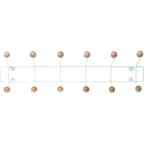 Present Time Saturnus XL attaccapanni bianco 53,5 cm
