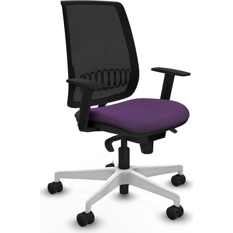 Sedia da ufficio piqueras y crespo Alares nero tessuto rete (1/2)