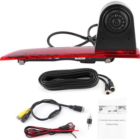 Caméra de recul avec feux de stop IR LED pour Ford Transit Custom 2012-2015, moniteur de stationnement (1/5)
