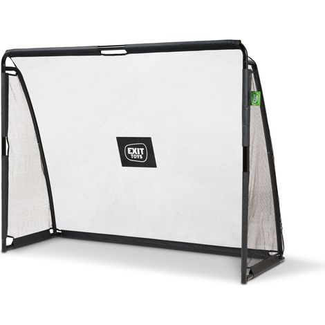 EXIT Coppa Steel Football Goal 7x5.6ft – Black