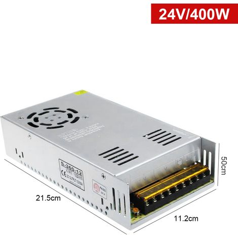 1 alimentation LED, 5 V / 12 V / 24 V CC, adaptateur secteur à découpage, pour ruban LED (1/5)