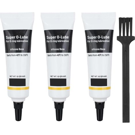 3 pièces Graisse Silicone pour Machine à Café Automatique Graisse Silicone Universelle Graisse lubrifiante pour joints toriques, Graisse Multi-Silicone pour Robinets, Joints (1/5)