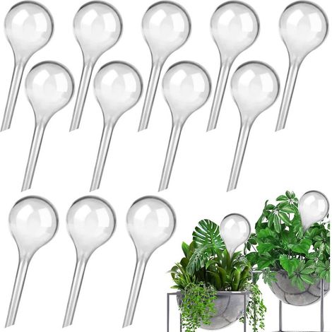 Arrosage Automatique - Balloon Arrosage Plantes Intérieur Extérieur - PVC 13 x 5 cm - Lot de 12 (1/5)
