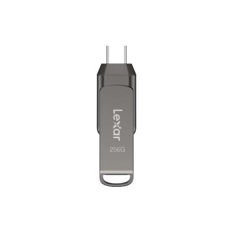 Lexar JumpDrive LJDD400128G-BNQNG unità flash USB 128 GB USB tipo-C 3.2 Gen 1 (3.1 Gen 1) Grigio (1/4)