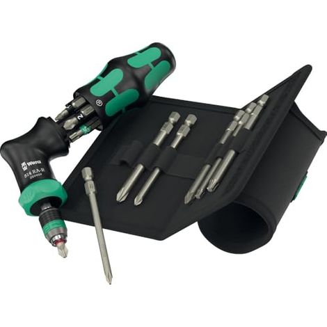 Magazinbithalter Kraftform Kompakt Pistol RA-R 2 13-tlg.PH/PZ/TORX WERA