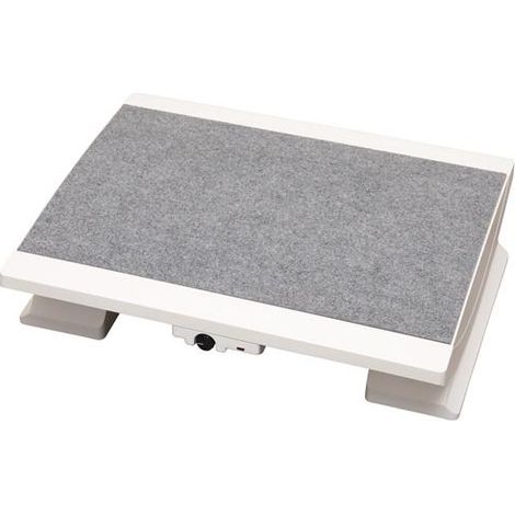 Reposapiés blanco B475xT390xH117mm ajuste altura continuo MAUL (1/2)