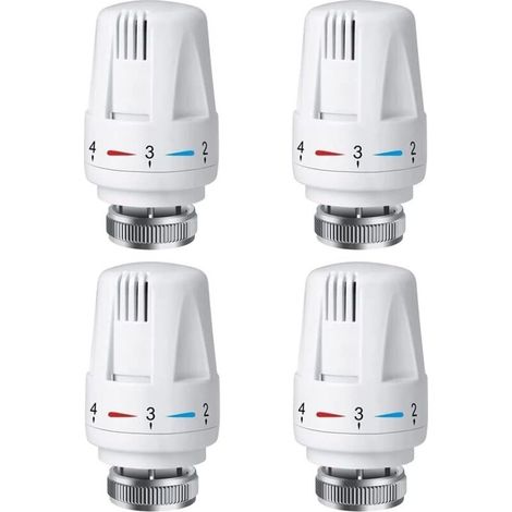 Tête thermostatique M30 x 1,5 – Réglage antigel – Installation facile – Compatible avec systèmes de chauffage M30 x 1,5 (1/5)