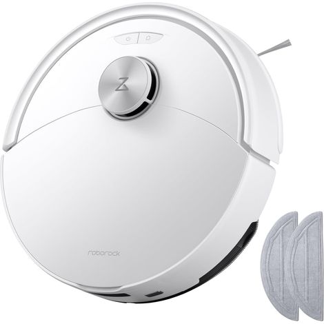 Set Robot Aspirateur Laveur 10000Pa, Double Anti-emmêlement Système VibraRise 2.0, Levage des Serpillères de 8 mm, Navigation PreciSense LiDAR, Évitement d'obstacles, APP (1/5)