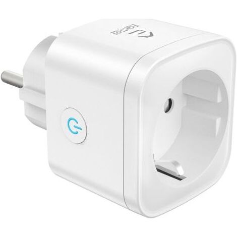 Prise Connectée WiFi (Type F), Prise Intelligente EIGHTREE, Compatible avec Alexa, Google Home, SmartThings, Suivi de la Consommation d'énergie, Contrôle de l'App Smart Life, 16A, Pack de 1 (1/4)
