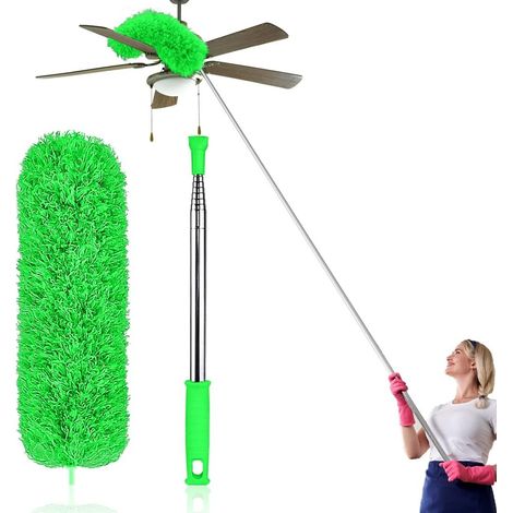 Plumeau télescopique Lavable, Manche télescopique en Microfibre, 254 cm de Long, Extensible (1/5)
